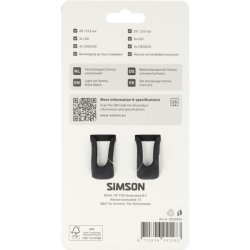 Simson lygtes�t Simmy batteri sort