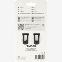 Belysningss�t Simson Simmy batteri - sort