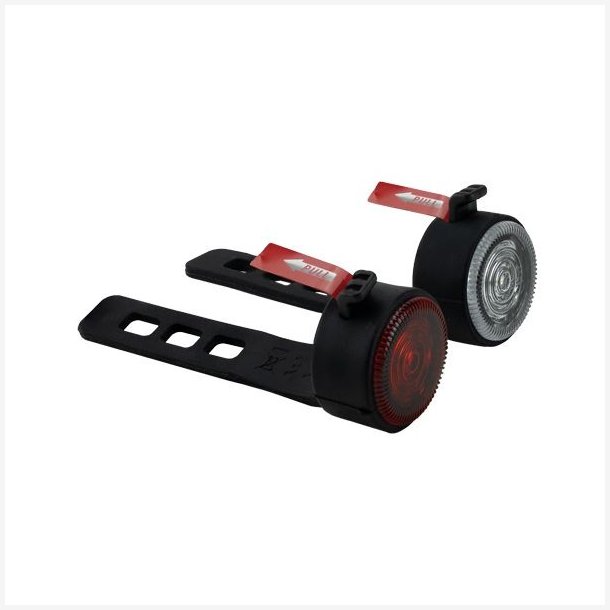 Lygtes�t Simson Batteri 'Flexy' LED-s�t - sort
