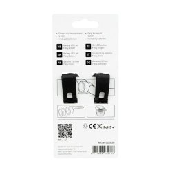 Simson batteri LED lygtes�t Flexy - sort