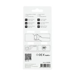 Simson batteri LED lygtes�t Flexy - sort