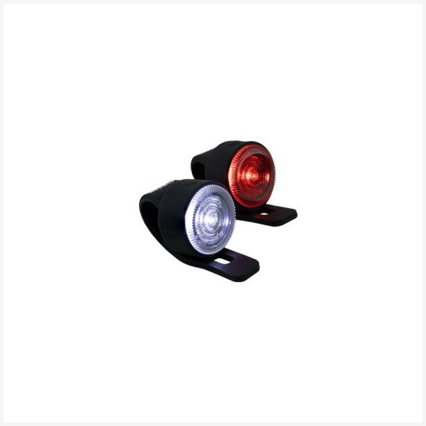 Simson batteri LED lygtes�t Flexy - sort