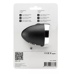 Simson batteri forlygte Classic Luxurious - sort