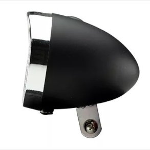 Simson batteri forlygte Classic Luxurious - sort