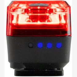 Baglygte Simson USB-C LED lampelomme - rd