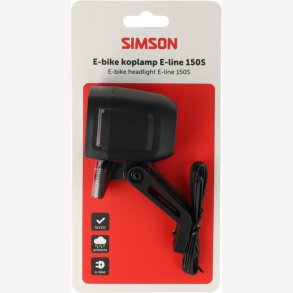 Forlygte Simson Aurora E-Line 150S
