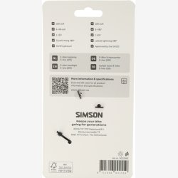 Forlygte Simson Aurora E-line 120s