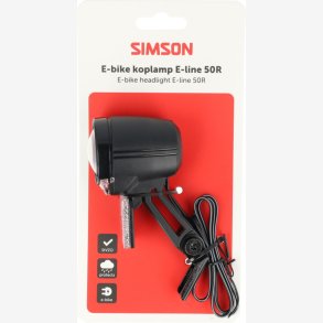Forlygte Simson Aurora E-Line 50R