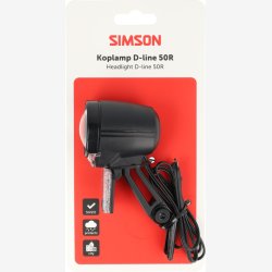 Forlygte Simson Aurora D-Line 50R