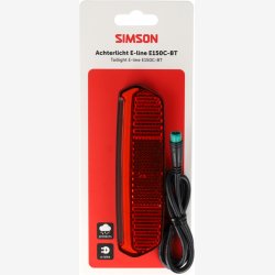 Baglygte Simson Aurora E-Line E150C-BT
