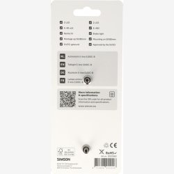 Baglygte Simson Aurora E-Line E100C-B