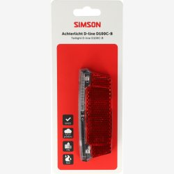 Baglygte Simson Urora D-line d100c