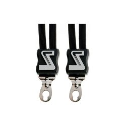 Simson elastik bagagestropper korte - til 20" cykel - sort