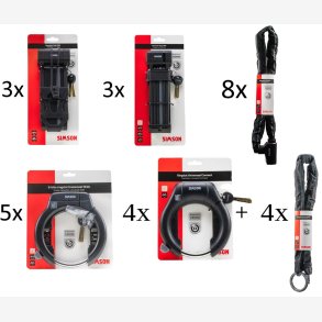 Simson l�sekampagnepakke - 27 dele