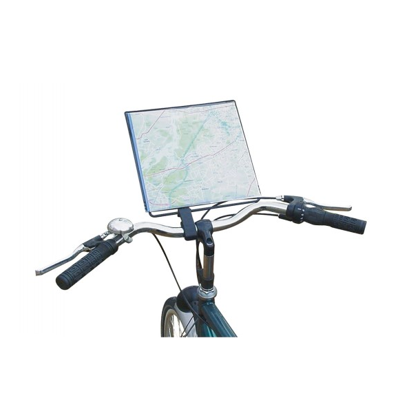 Kortholder til cyklen Steco A4-format - mat sort