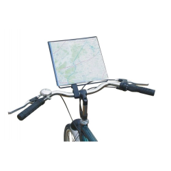 Kortholder til cyklen Steco A4-format - mat sort