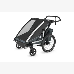 Thule Chariot Cross 2 Double cykelanh�nger &amp; klapvogn � Dark Slate