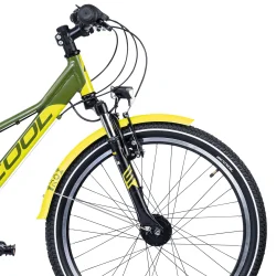 24 tommer aluminiums cross cykel 21-gear