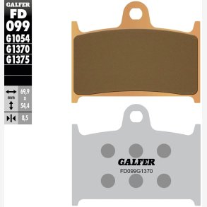 BREMSEKLODSER GALFER FD099