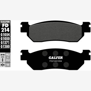 BREMSEKLODSER GALFER FD214