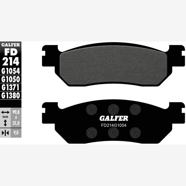 BREMSEKLODSER GALFER FD214