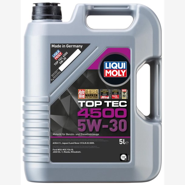Olie Top Tec 4500 5W-30 5L