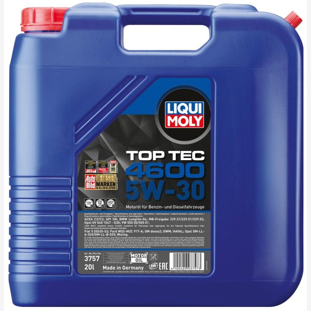 MOTOROLIE 5W30 20L