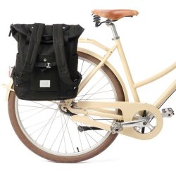 Weathergoods Sweden cykeltaske City Bikepack XL sort