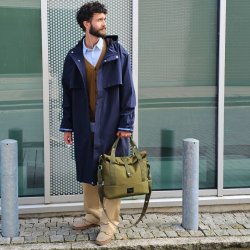 Weathergoods Sweden cykel regnjakke Imbris - navy bl� - S