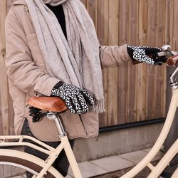 Weathergoods Sweden reflekterende handsker Luna Leopard L