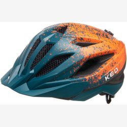 Cykelhjelm KED Street Jr. Pro M (53-58 cm) - arcadia green orange matt
