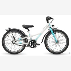 XXlite SL 20" letvgts alu cykel 3-gear - hvid/bl