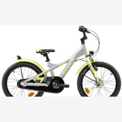XXlite street 18" aluminium cykel 3-gear, fodbremse, slv/lime